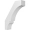 Ekena Millwork 3 1/2-in. W x 12-in. D x 16-in. H Balboa Architectural Grade PVC Knee Brace BRCP035X12X16BOA - alternate 1